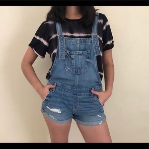 Denim romper